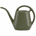 Arrosoir 10 L vert olive en plastique avec long bec et poignée intégrée