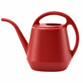 Arrosoir 2 L en plastique rouge à long bec pour jardinage